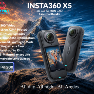 INSTA360 X5 8K 360 ACTION CAM ESSENTIAL BUNDLE