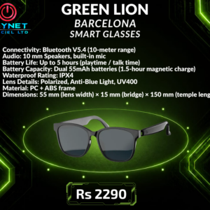 Green Lion Barcelona Smart Glasses