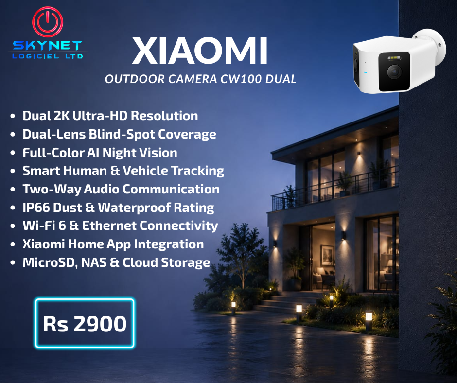 Xiaomi Outdoor Camera CW100 Dual