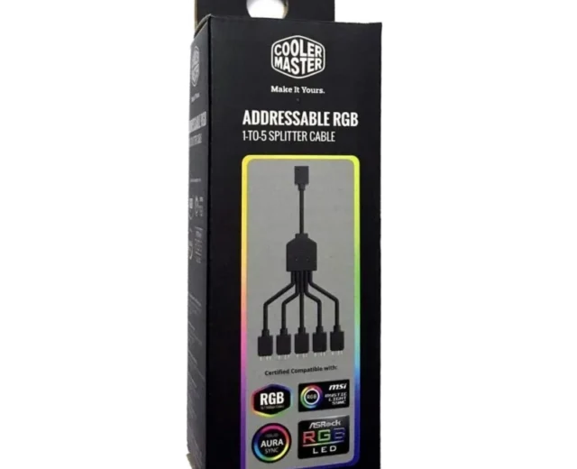 Cooler Master ARGB Splitter 1 to 5 Cable