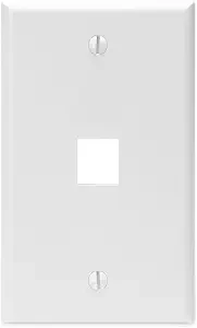 Faceplate One Port