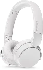 Philips On-Ear Wireless Headphones (TAH4209WT/00) White