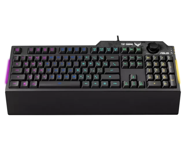 Keyboard USB ASUS TUF Gaming K1 RGB (90MP01X0-BKUA00)