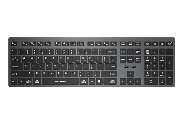 Keyboard A4Tech Bluetooth & 2.4G Wireless Scissor Switch Keys FBX50C