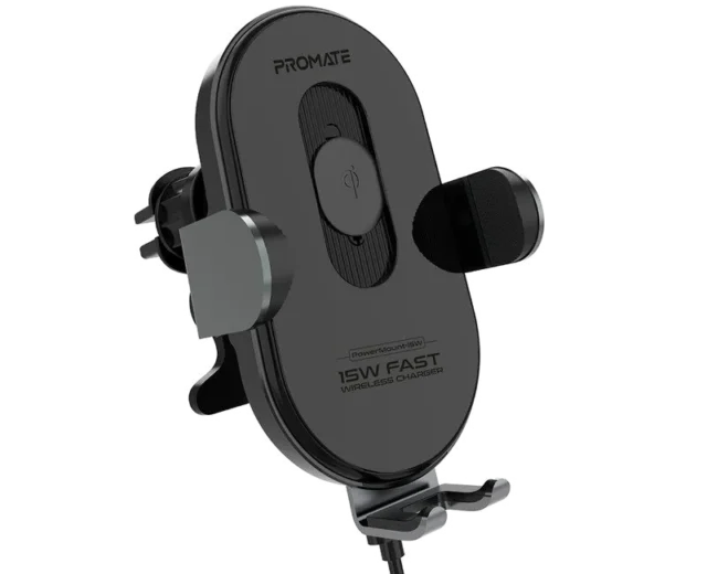 Promate 15W Smart Sensor Car Wireless Charger POWERMOUNT-15W