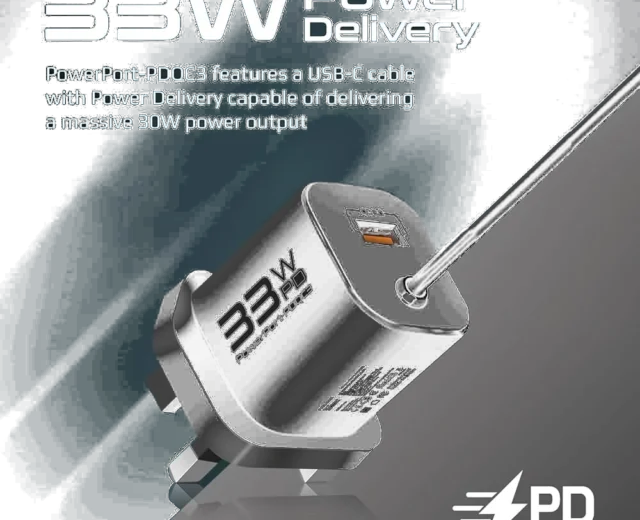 Promate POWERPORT-PDQC3.UK-BK