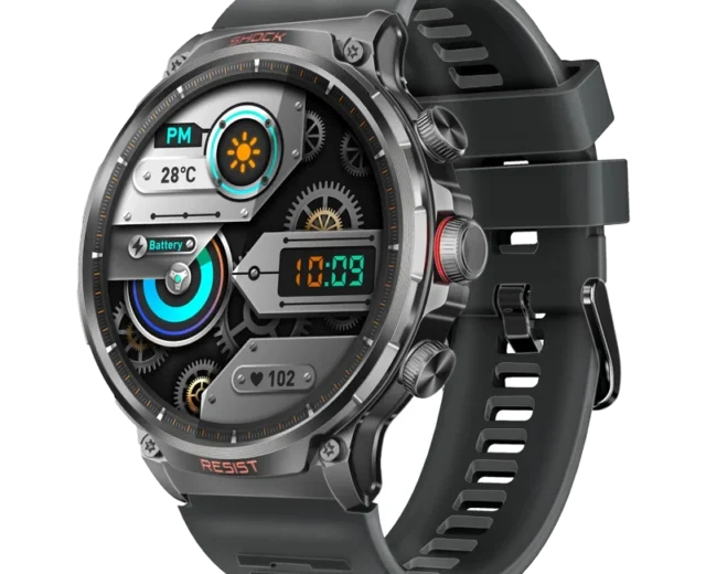 Promate Tough-Built Fitness Tracker Smartwatch with BT Calling XWATCH-R20.BLACK
