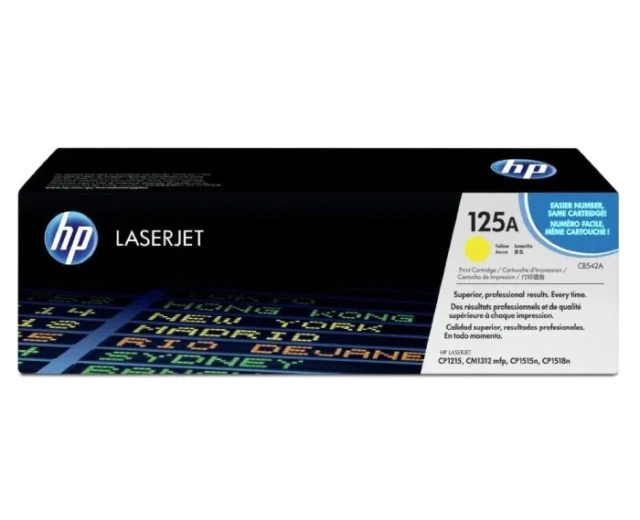 Toner Original HP CB542A Yellow