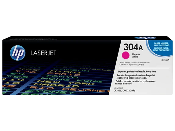 Toner Original HP CC533A (304A) Magenta