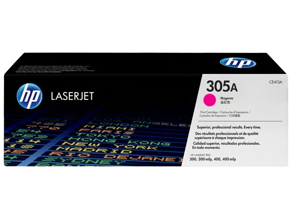 Toner Original HP CE413A (305A) Magenta